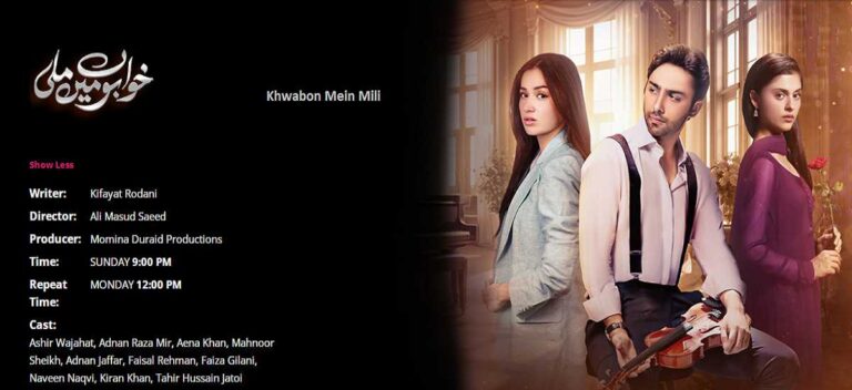 Khwabon Mein Mili Drama